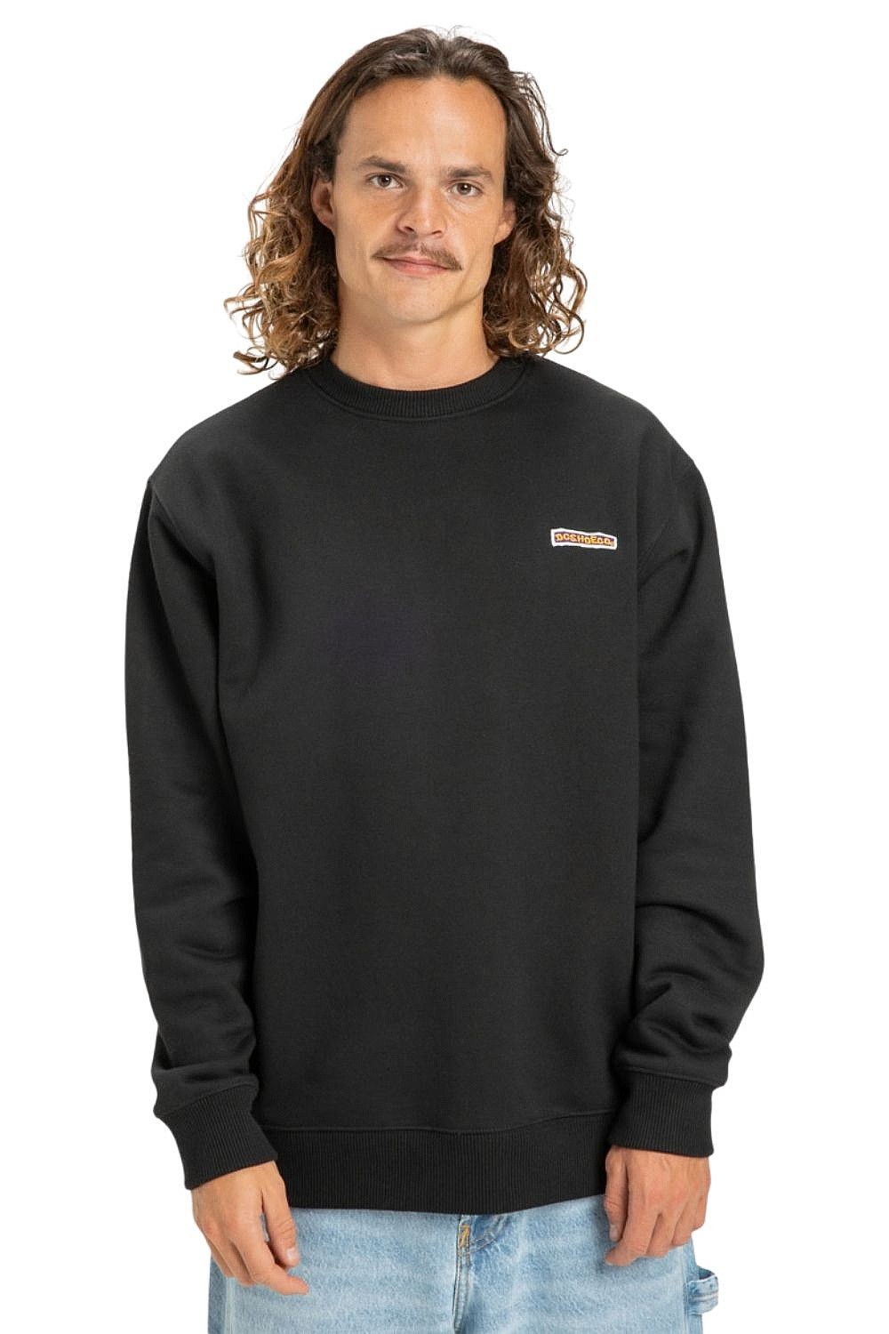 hoodie DC Patch It Crew - KVJ0/Black - men´s