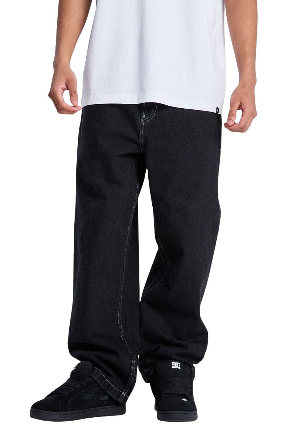 jeansy DC Baggy Denim - KVJW/Black Tint - men´s