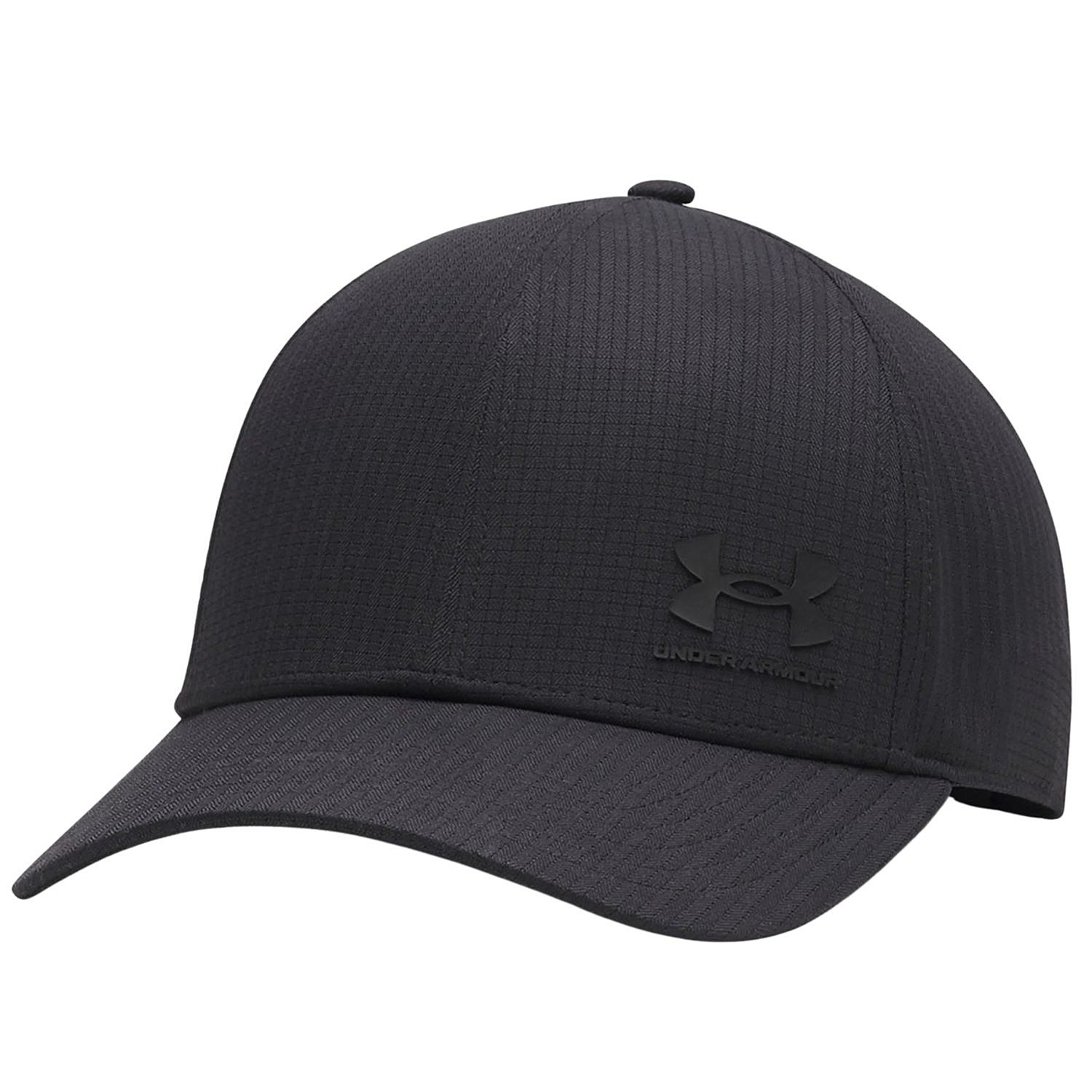 cap Under Armour ArmourVent Low Adjustable - Black/Castlerock - men´s
