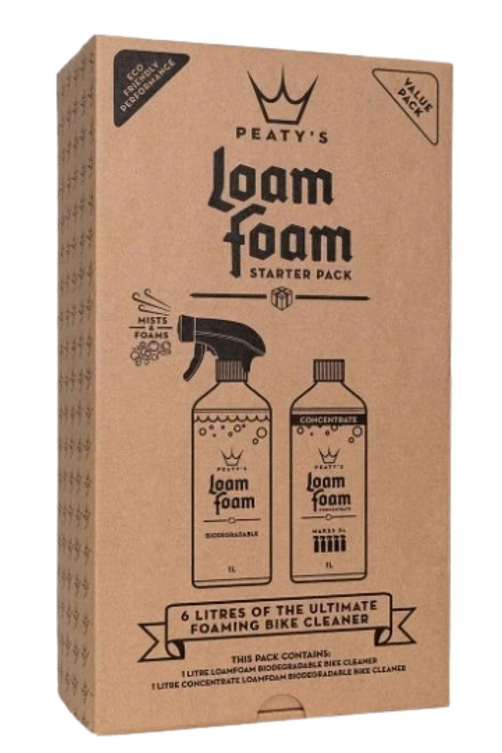 čistič Peaty's Gift Pack Loam Foam Starter Pack - No Color