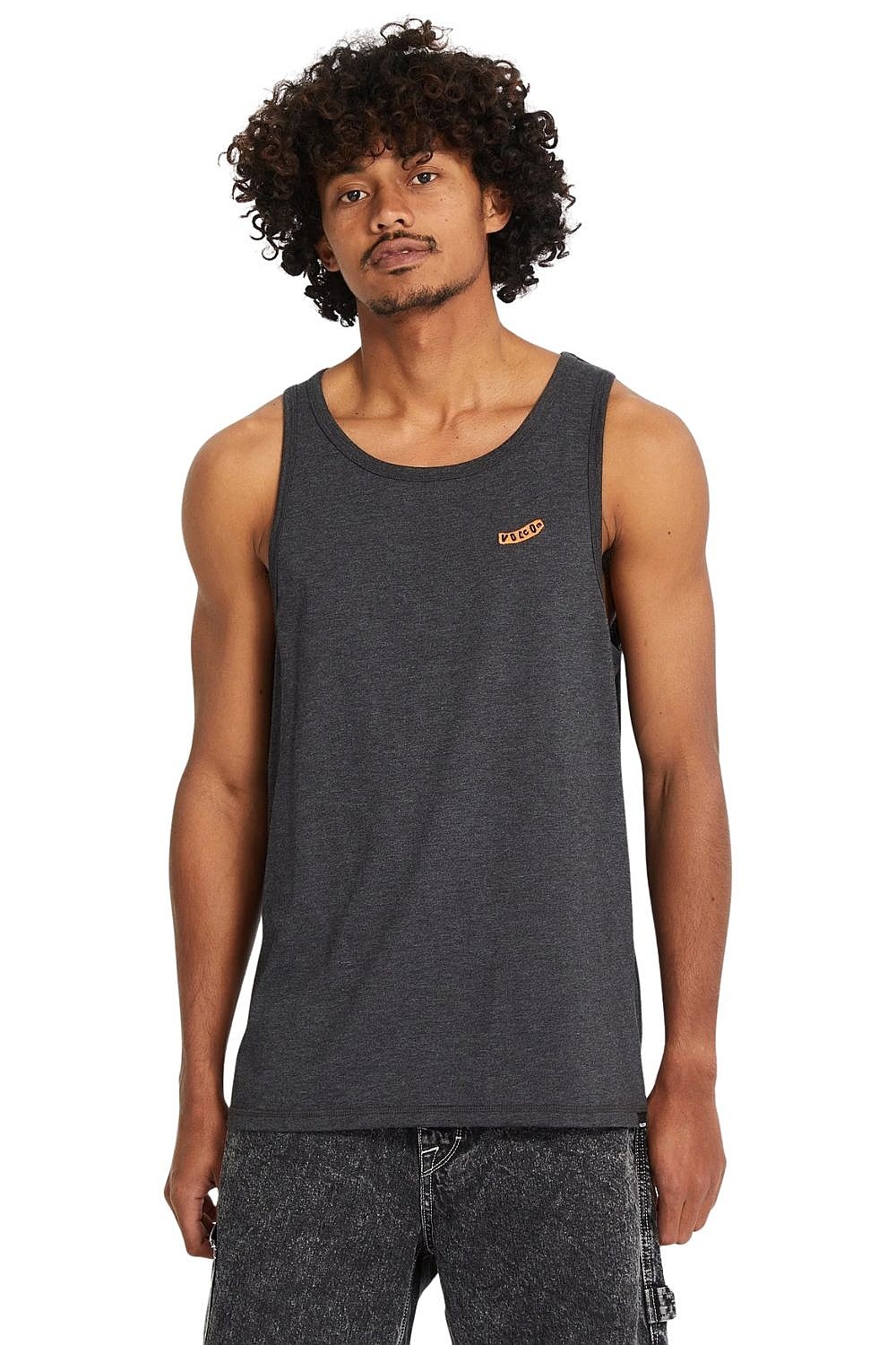 Unterhemd Volcom Pistol Stone - Heather Black - men´s