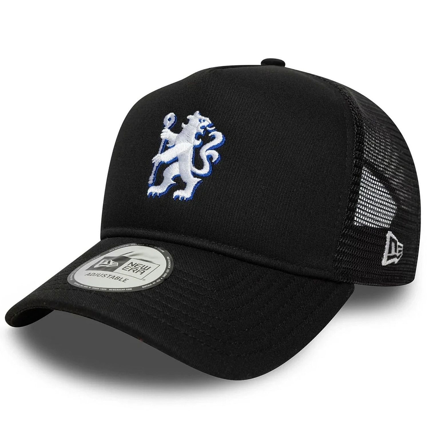 czapka z daszkiem New Era 9FO AF Patch Trucker FC Chelsea Lion Crest - Black - men´s