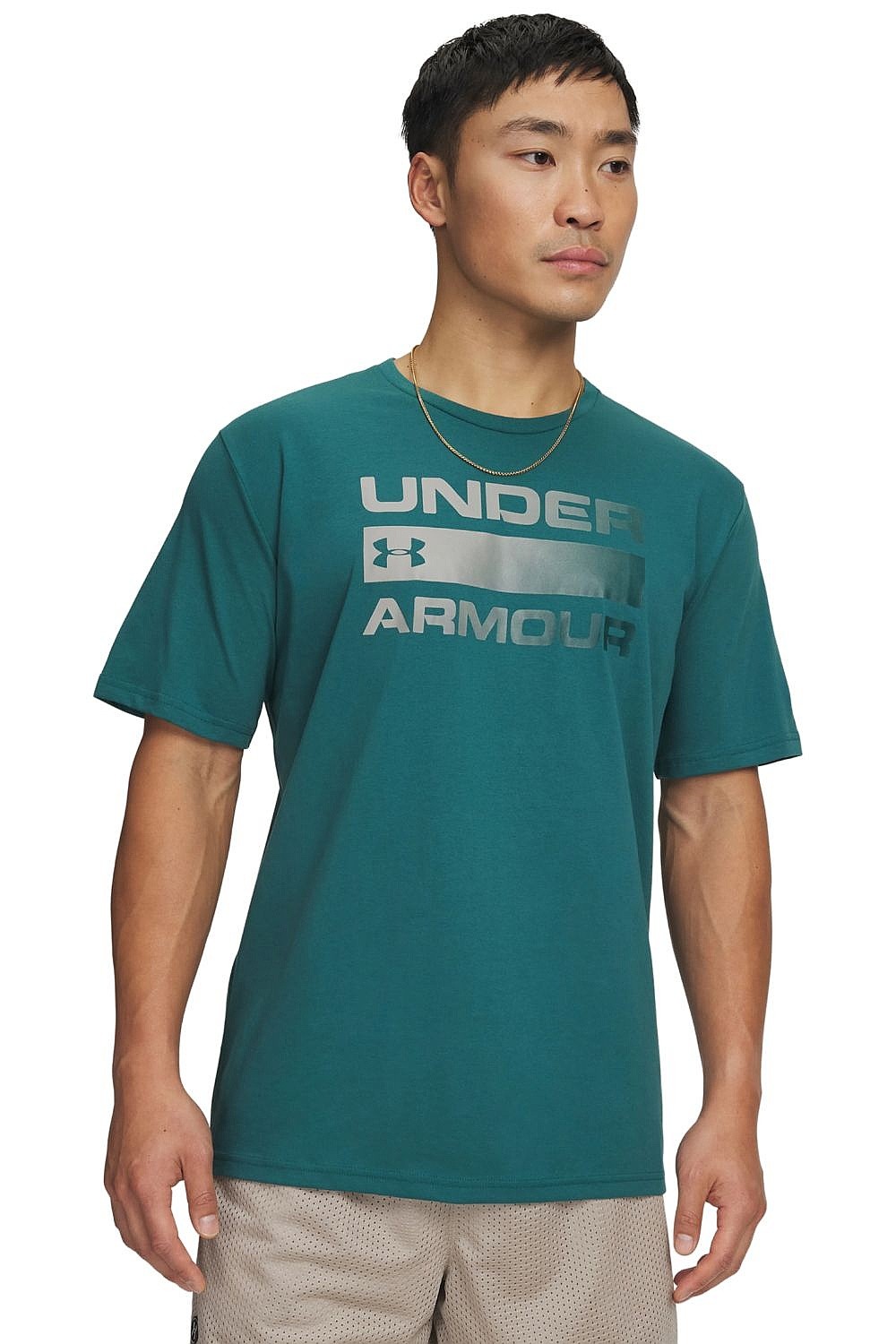 рубашка Under Armour Team Issue Wordmark - Rack Green/Arden Green - men´s