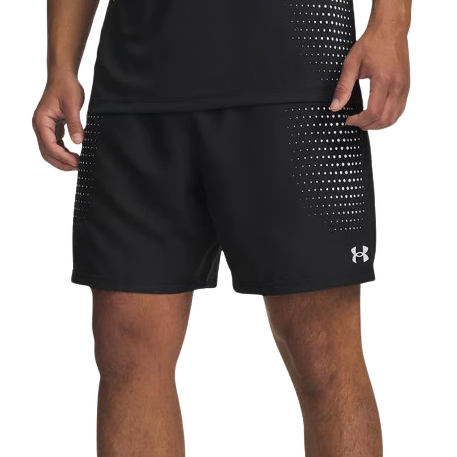 spodenki Under Armour Tech Play - Black/White - men´s