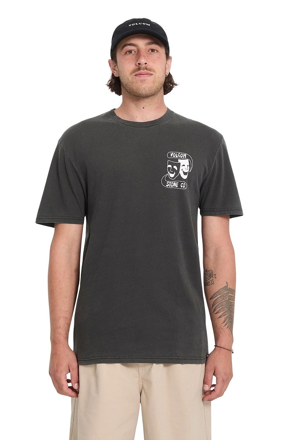 tricou Volcom Comedie PW - Black - men´s