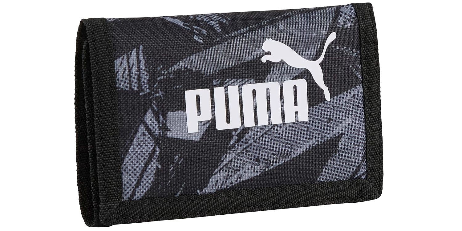 peněženka Puma Phase AOP - Puma Black/Graphic Aop