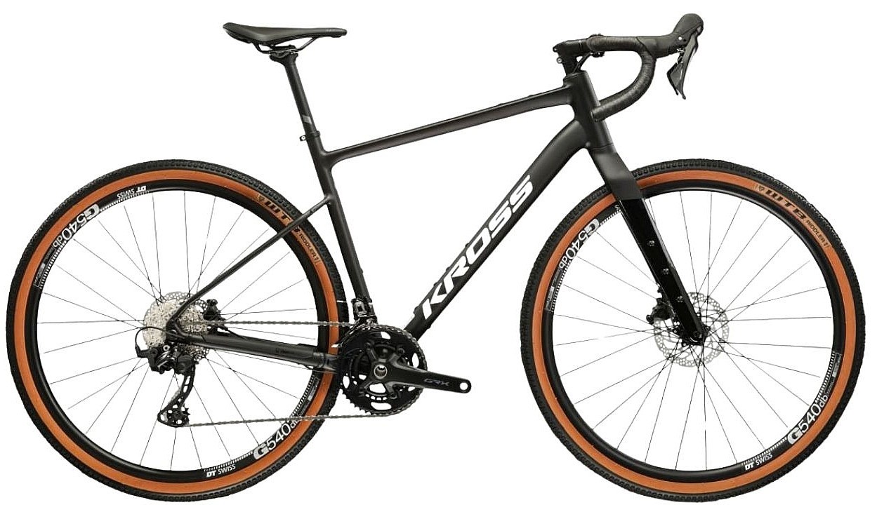 bicicleta Kross Esker 6.0 28" - Black Matt/White/Gloss