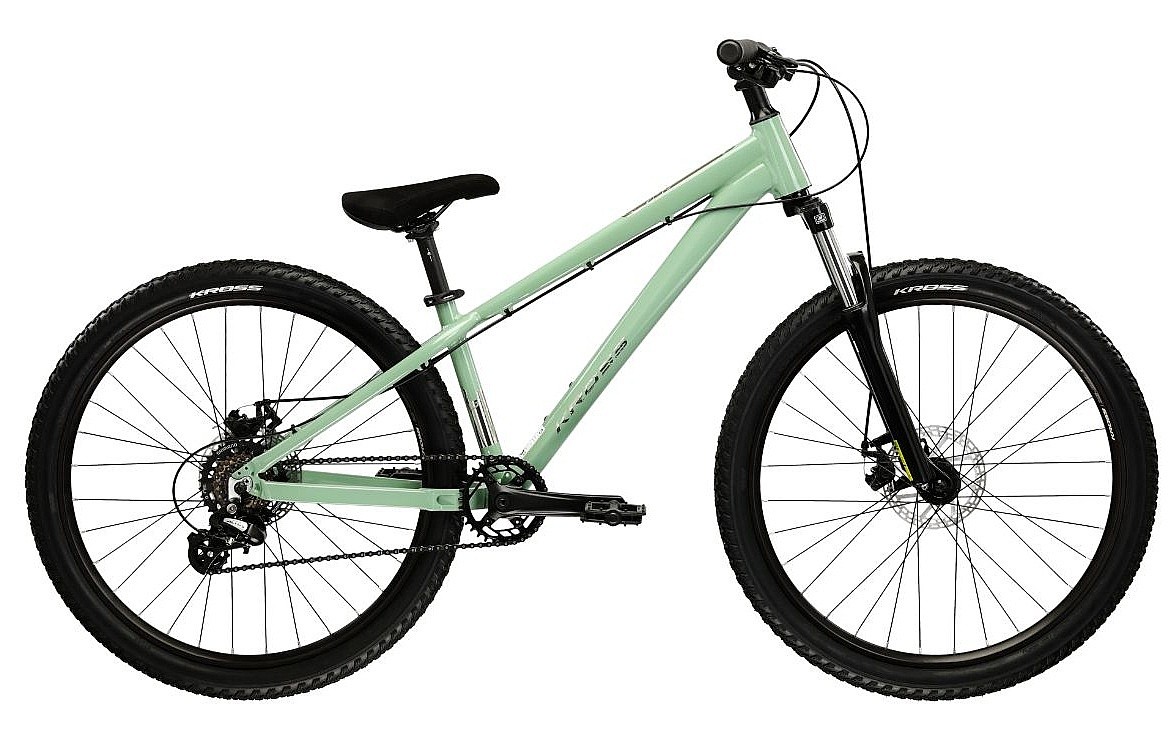 Fahrrad Kross Spade 1.0 26" - Green/Silver/Gloss