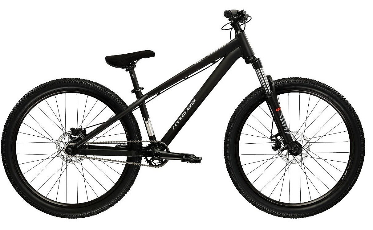 Fahrrad Kross Spade 2.0 26" - Black/Holo/Matt