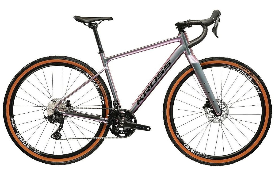 велосипед Kross Esker 6.0 28" - Chameleon/Chameleon/Black/Matt/Gloss