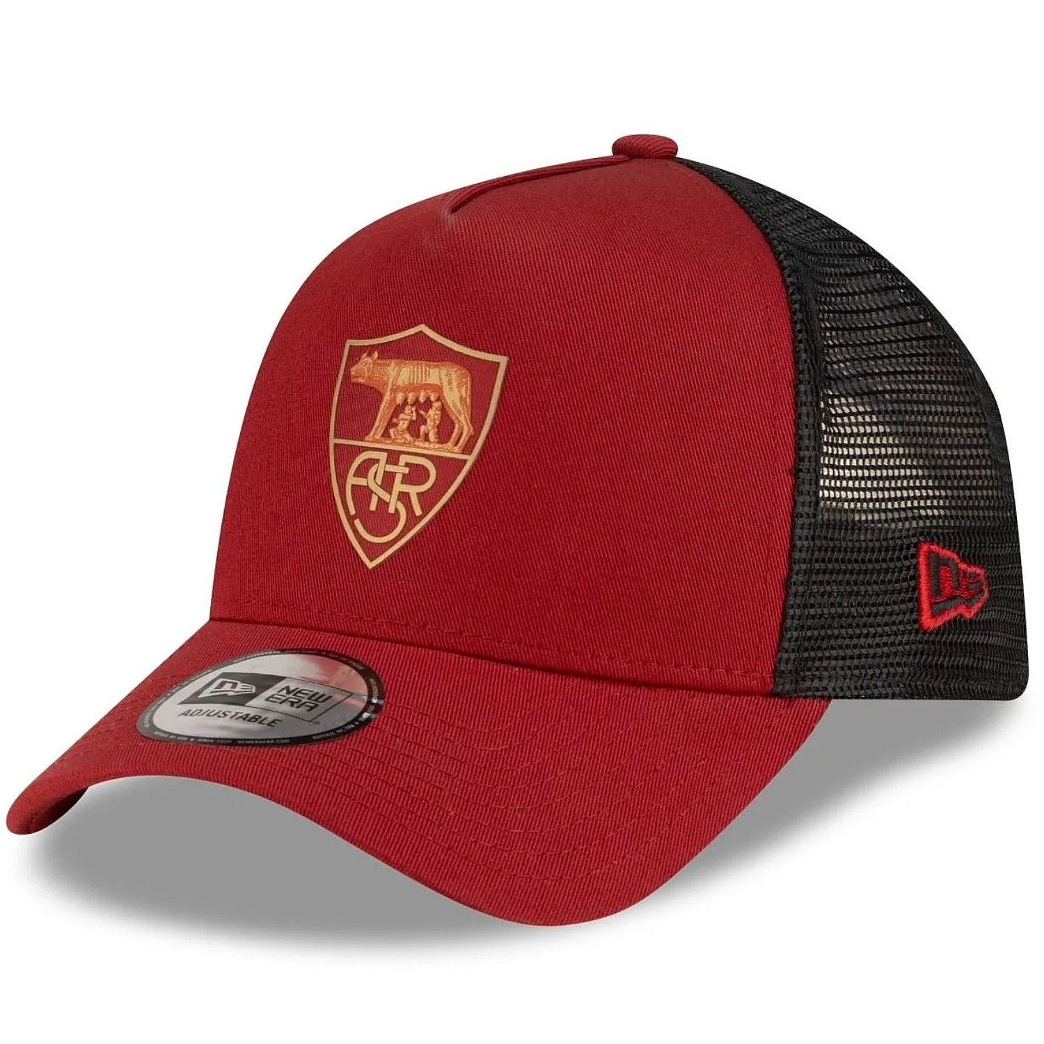 kšiltovka New Era 9FO AF Tonal Trucker AS Roma - Pinot Red
