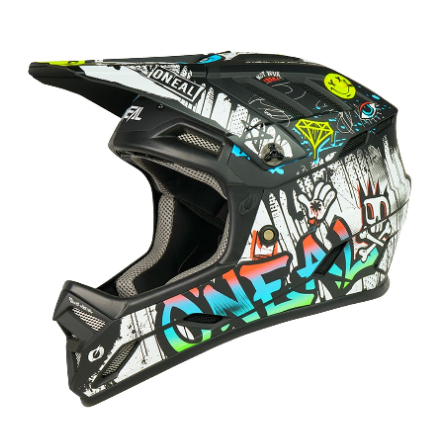 helmet O'Neal Backflip Rancid - Black/White