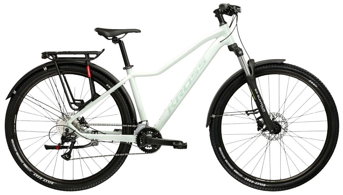 велосипед Kross Lea 4.0 EQ 29" - Mint/Light Blue/Matt - women´s
