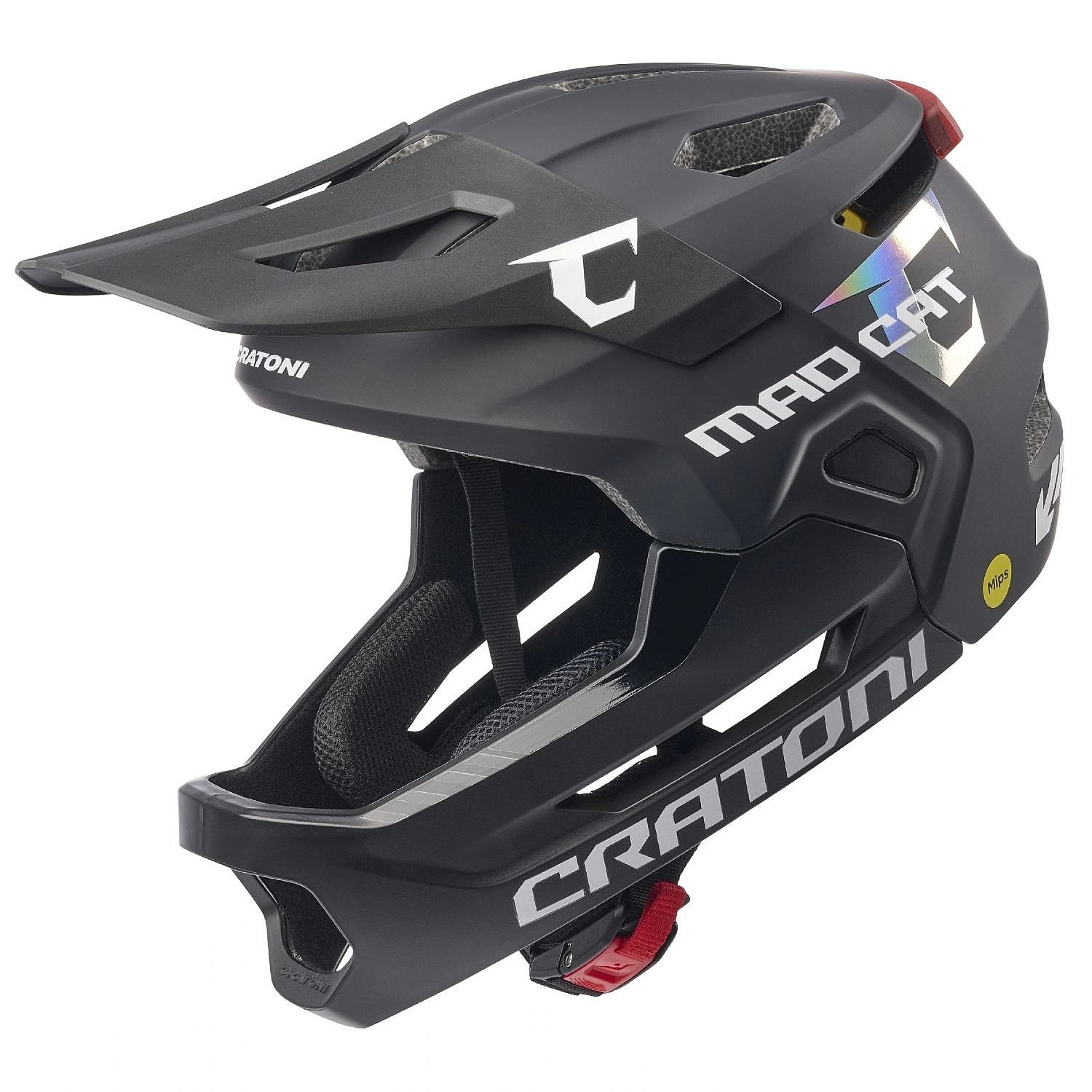 helma Cratoni MadCat Mips - Black Matt - unisex junior