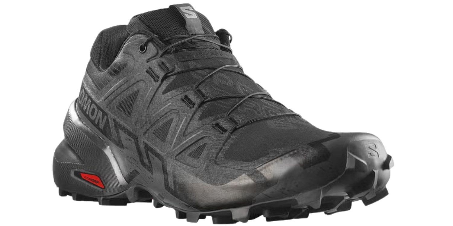 chaussures Salomon Speedcross 6 - Black/Black/Phantom - men´s