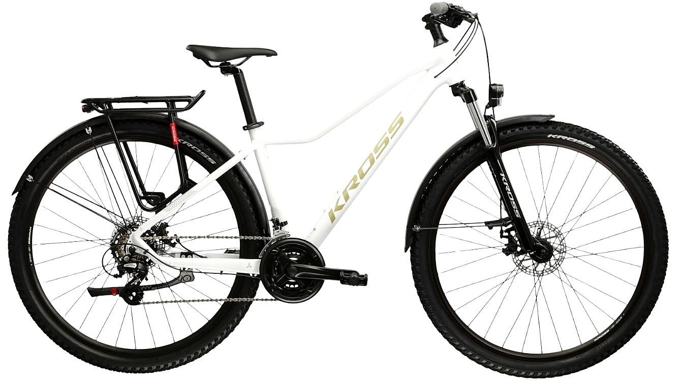 bicykel Kross Lea 2.0 EQ 29" - White/Gold/Gloss - women´s