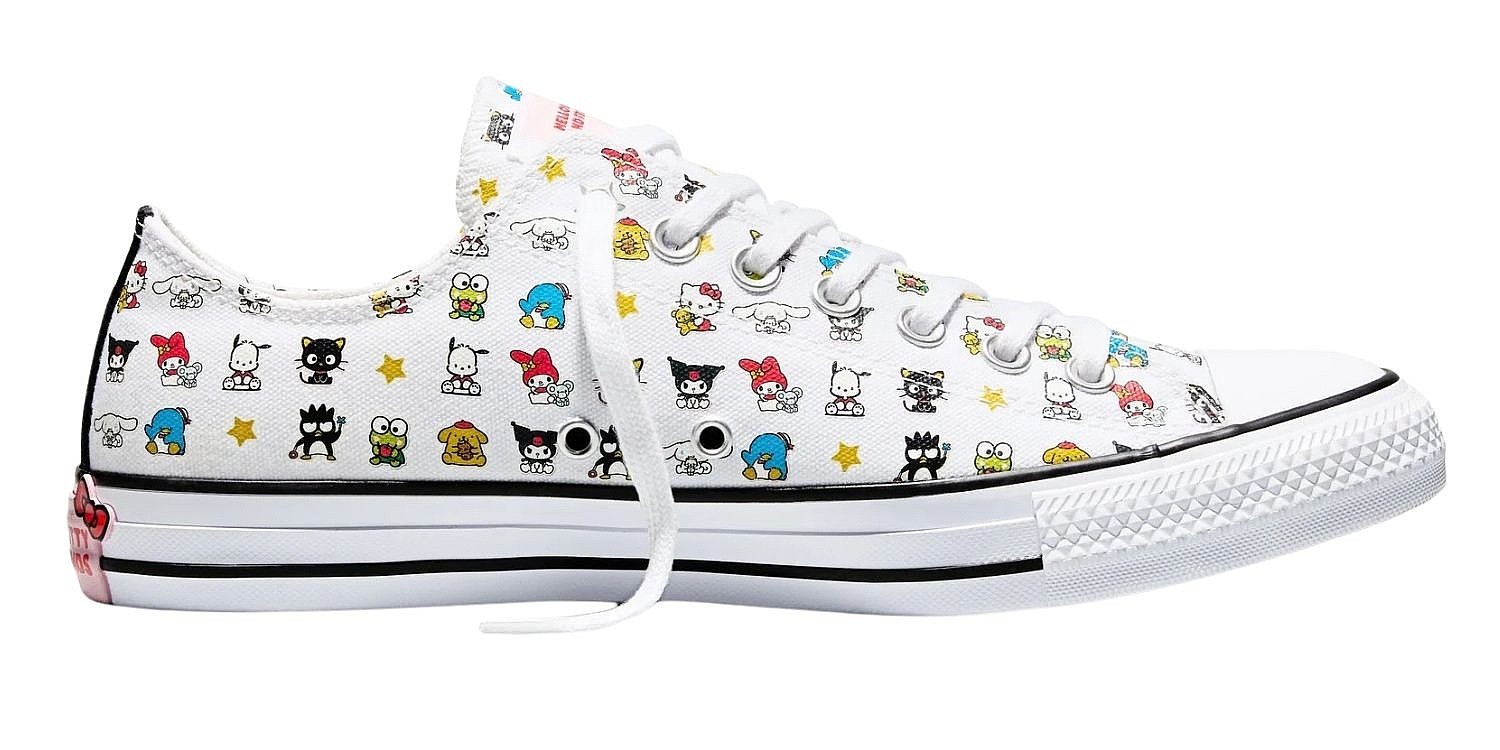 обувь Converse CTAS Converse x Hello Kitty And Friends OX - A17700/White/Black/Pink