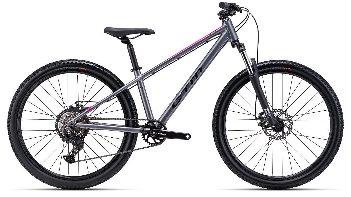велосипед CTM Rocky Jump 26" - Matte Grey/Pink - unisex junior