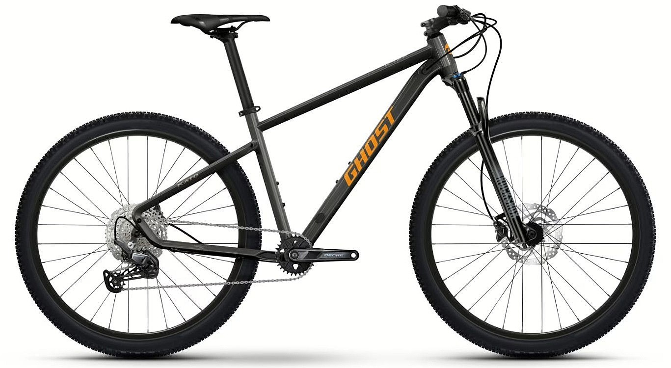 rower Ghost Kato Pro 29" - Blazing Black/Dazzling Mango/Glossy