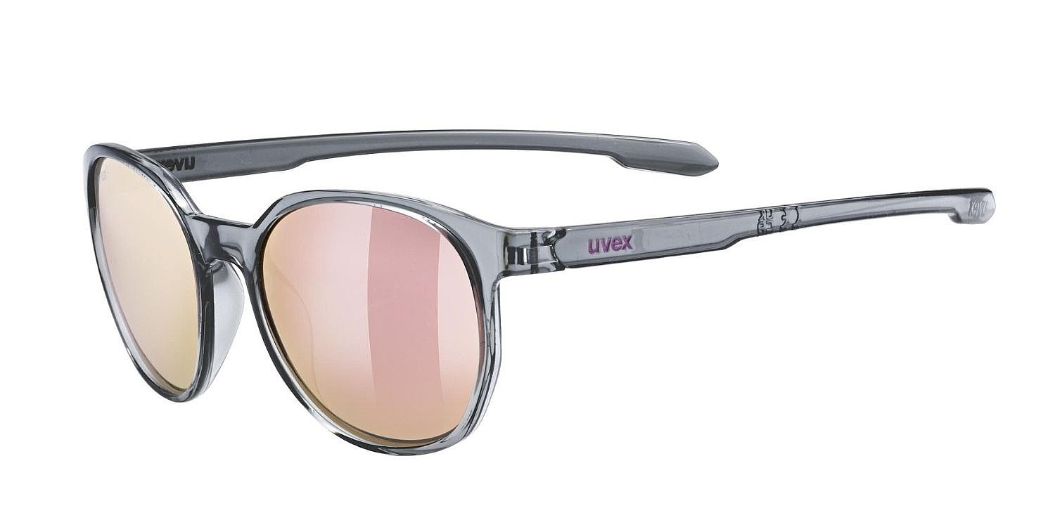 glasses Uvex LGL 54 - Smoke/Mirror Pink