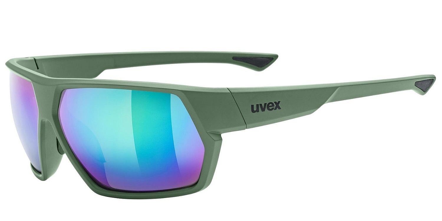 okulary Uvex Sportstyle 238 - Moss Matt/Mirror Green