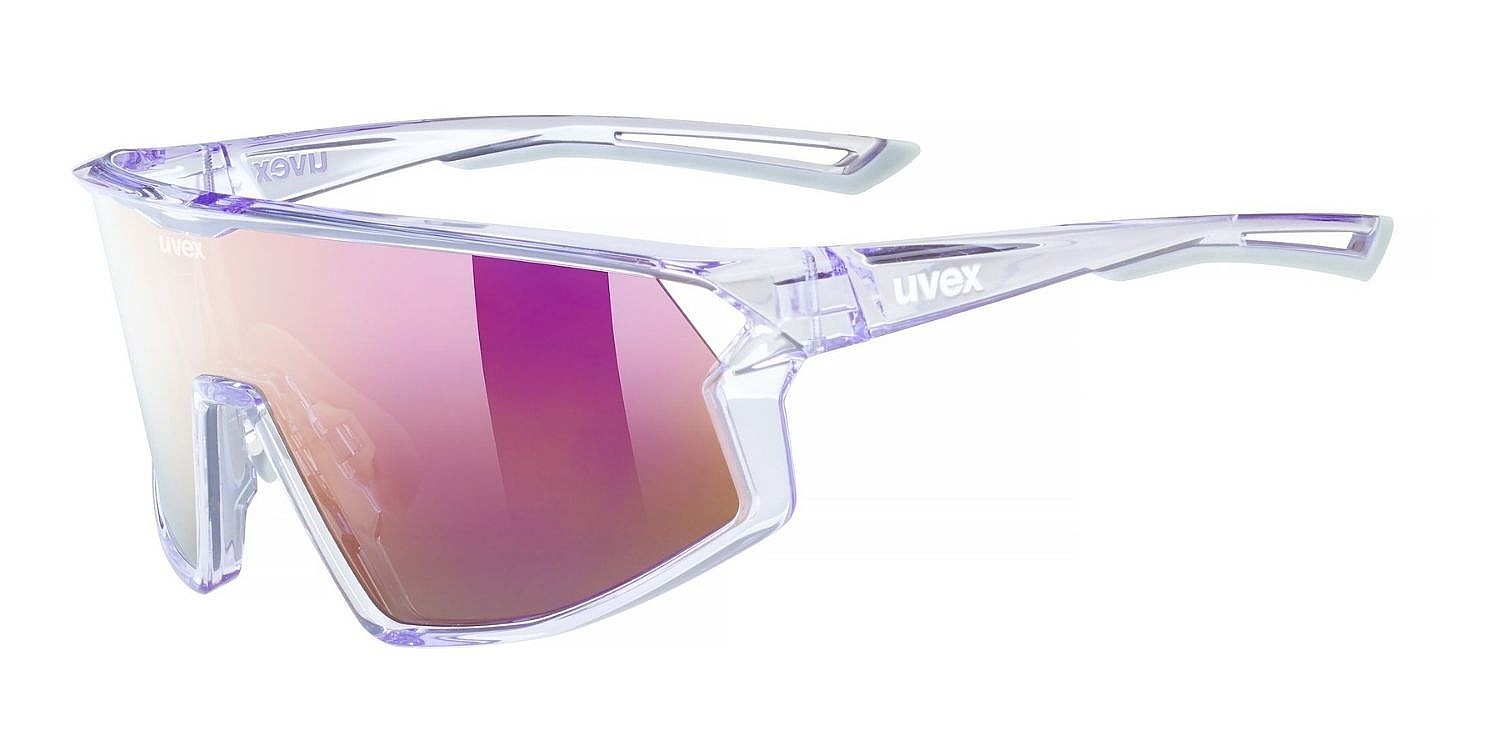 glasses Uvex Skyryse - Clear Purple/Mirror Levander