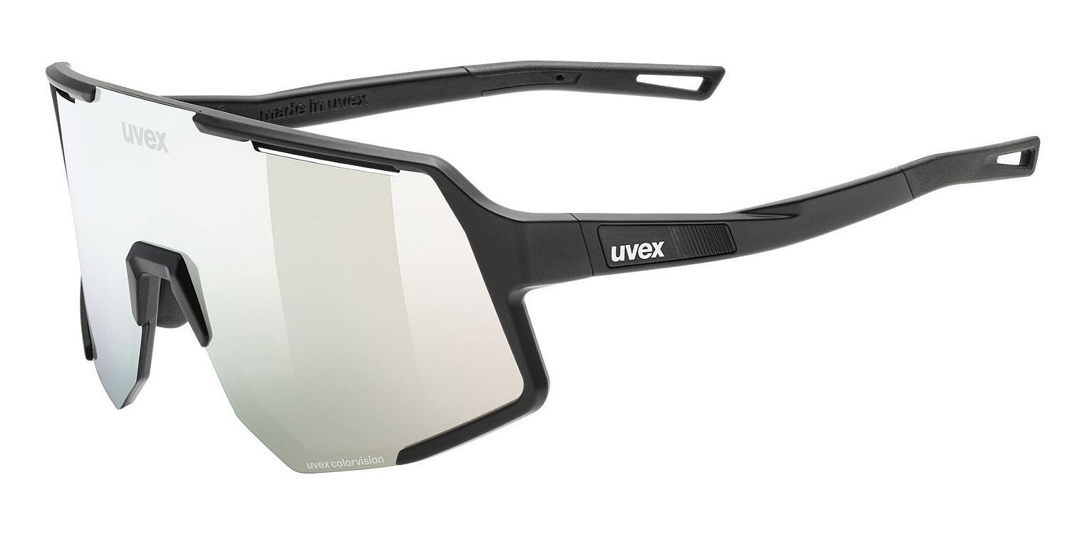 glasses Uvex Sequenze CV - Black Matt/Mirror Silver