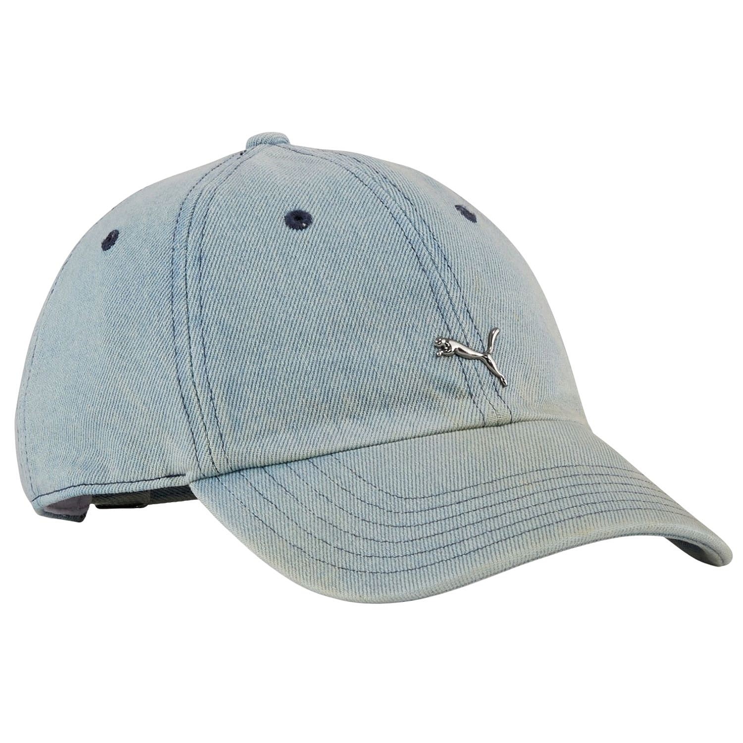 czapka z daszkiem Puma Wardrobe Essential Metal Dad - Faded Denim