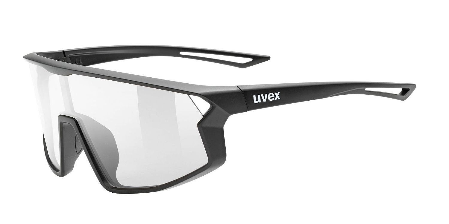 Brille Uvex Skyryse Jr. - Black Matt/Clear - unisex junior