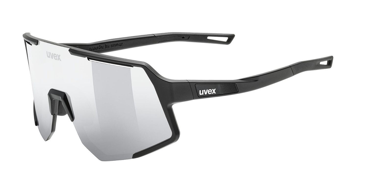 briller Uvex Sequenze - Black Matt/Mirror Silver