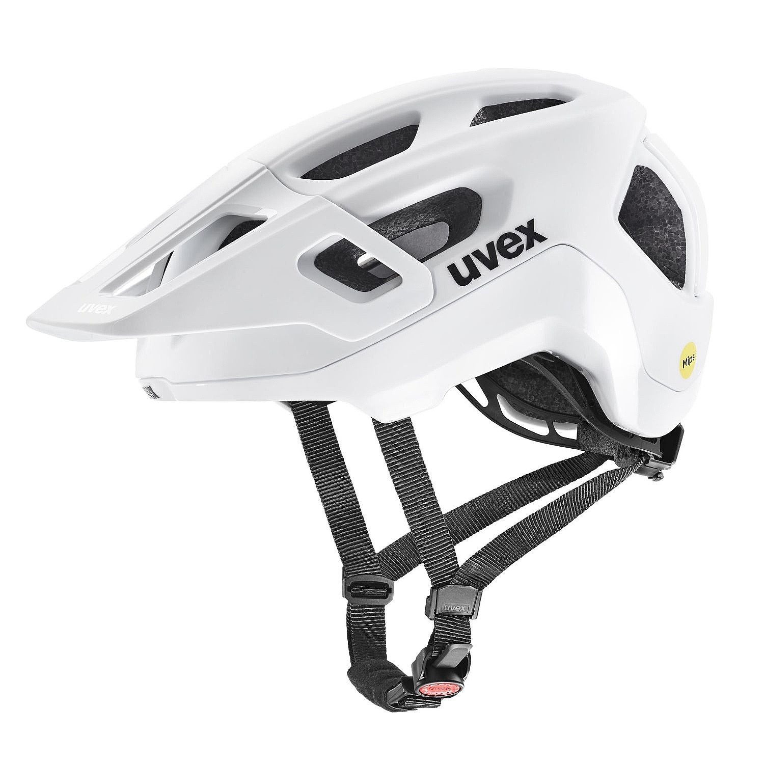 hjelm Uvex React Mips - White Matt