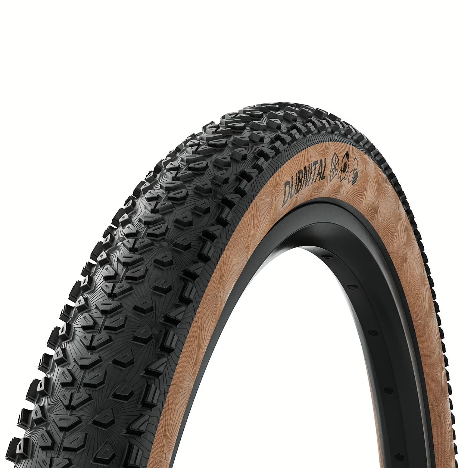 Reifenmantel Continental Dubnital Trail Grip kevlar 29"x2.40" - Black/Brown