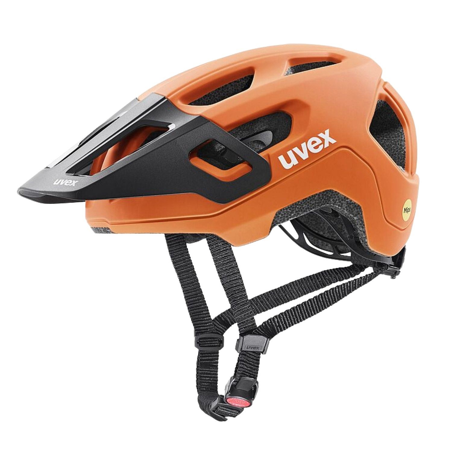 casco Uvex React Jr. Mips - Papaya Matt - unisex junior