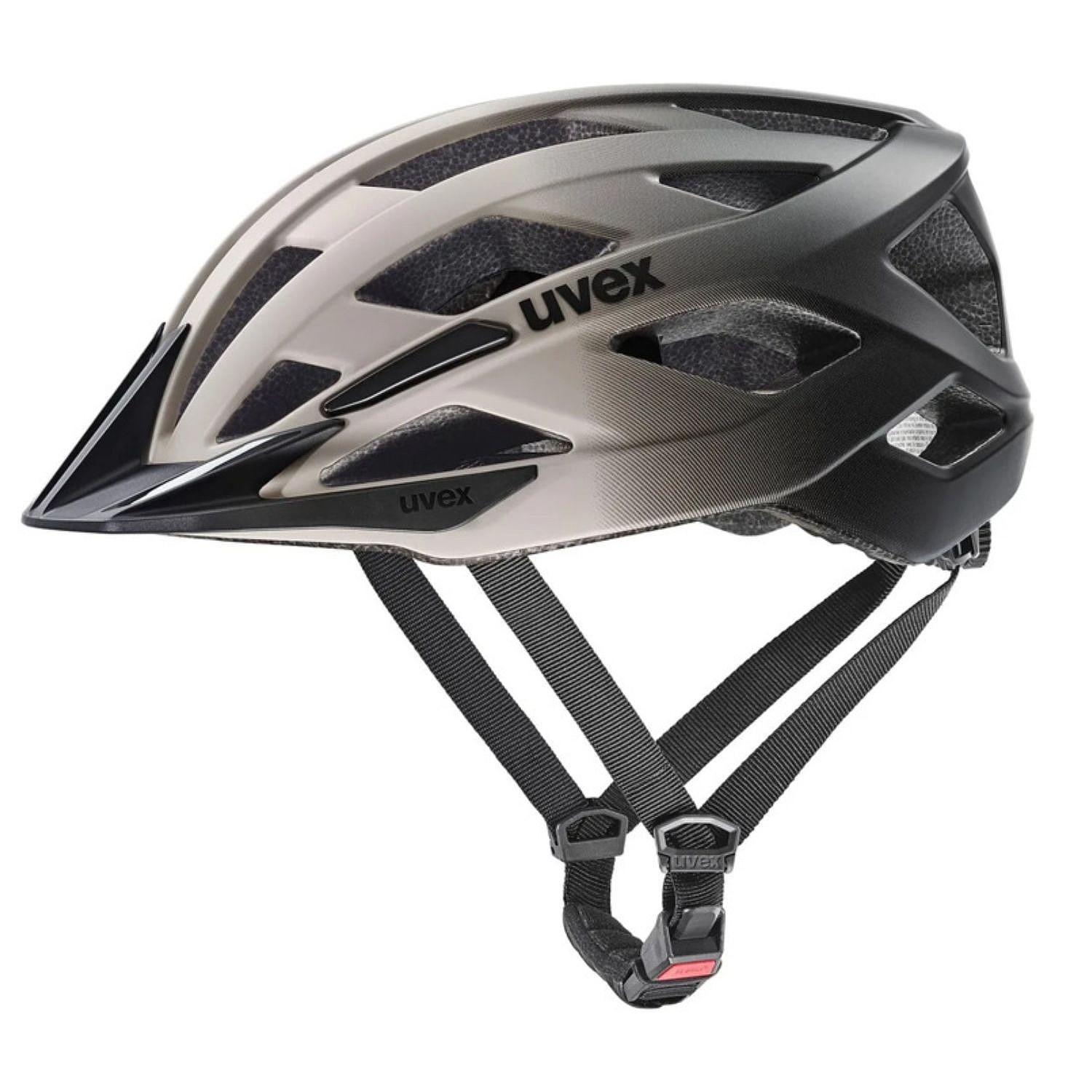 casco Uvex I-VO 2 - Warm Grey/Black Matt