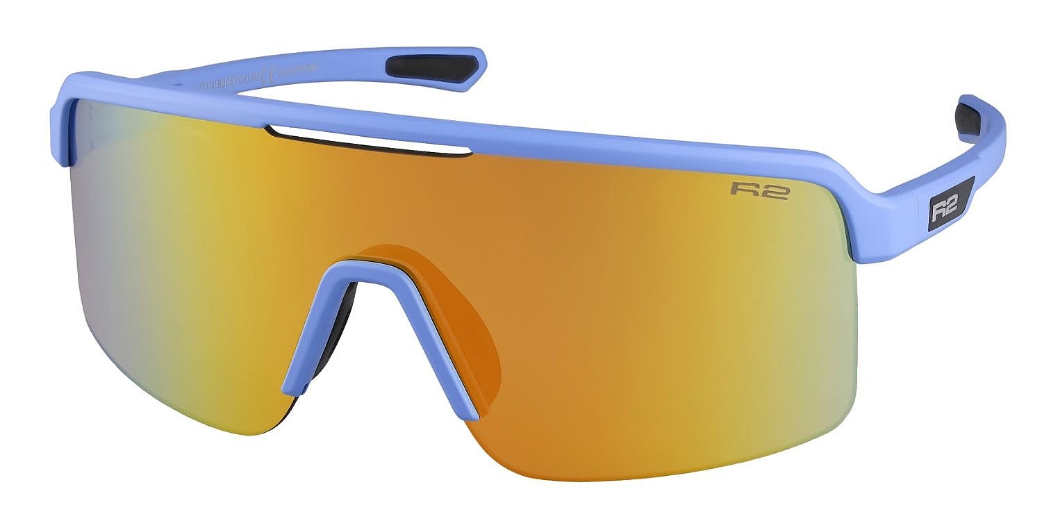 briller R2 Boost - AT114I/Light Blue Matte/Orange Chrome