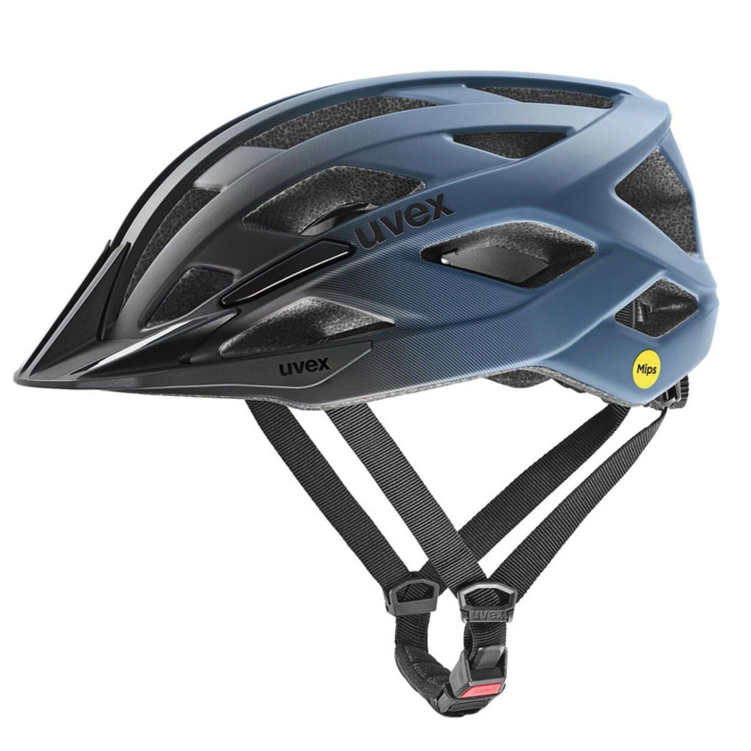 casco Uvex I-VO 2 Mips - Stone Blue/Black Matt
