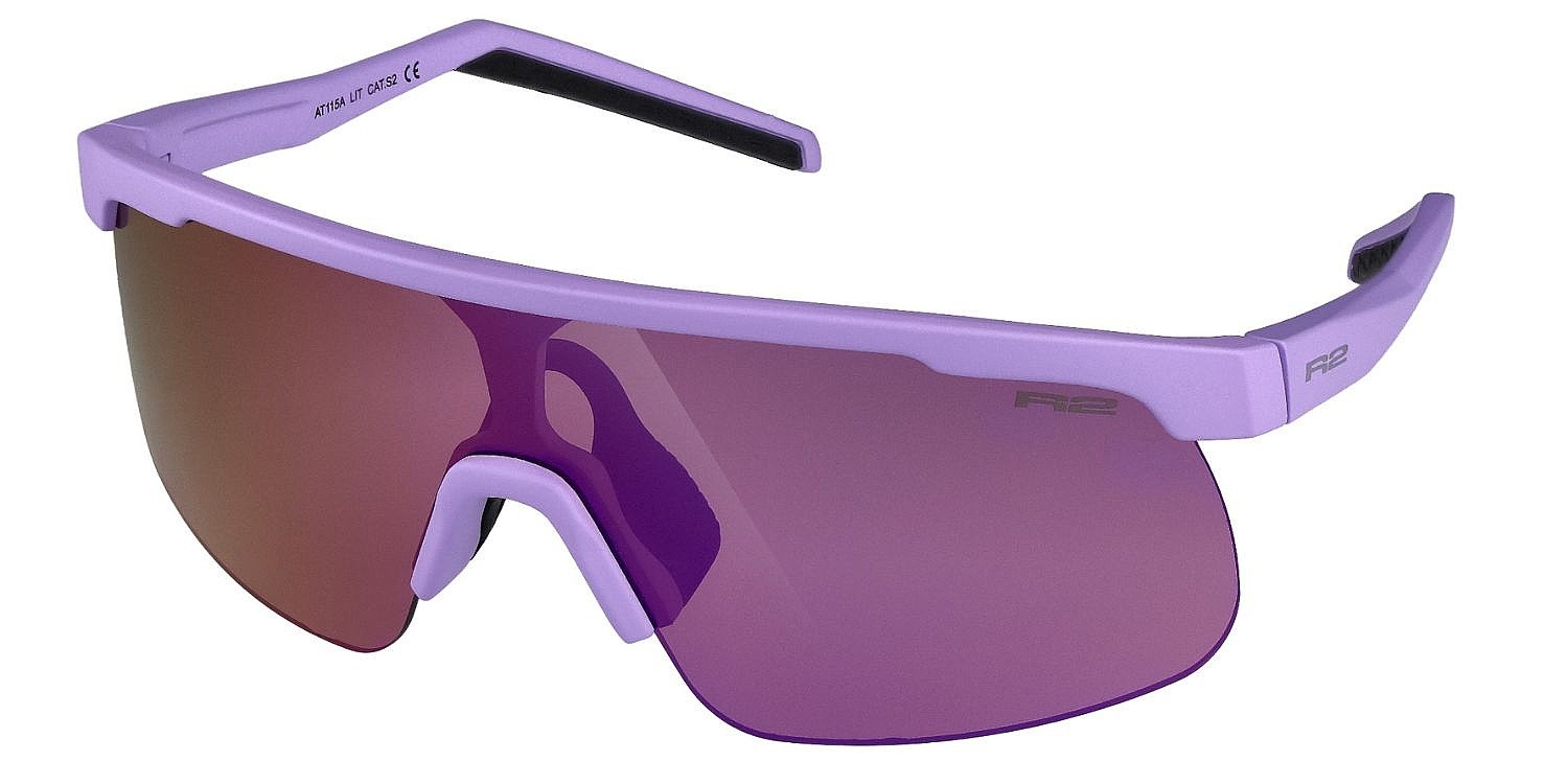 Brille R2 Lit - AT115A/Lavender Matte/Purple Chrome - unisex junior
