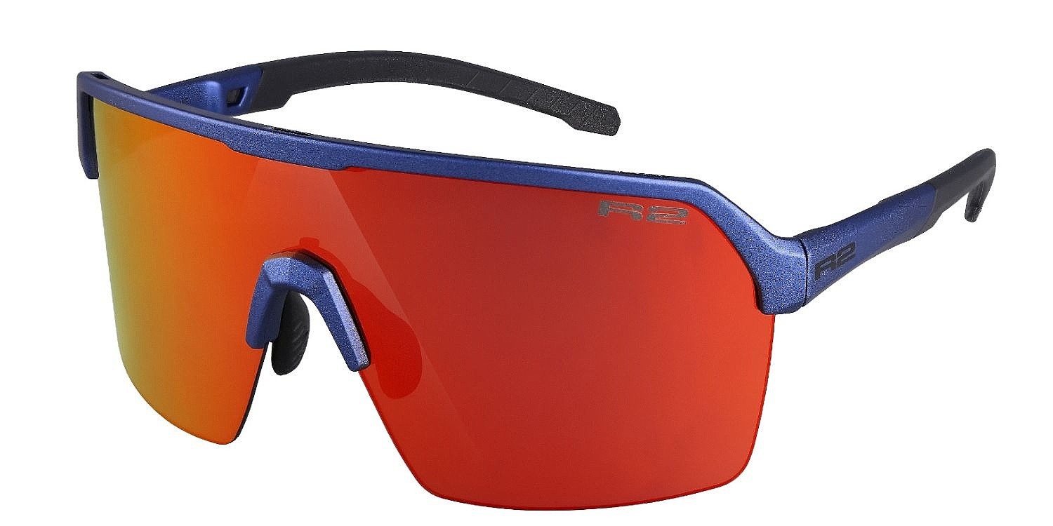 okulary R2 Cliff - AT113F/Dark Blue Matte/Smoke/Black Red Chrome