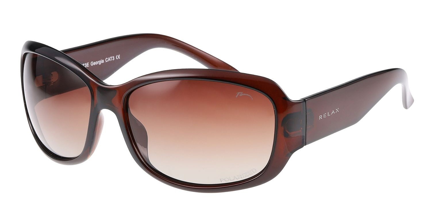 очки Relax Georgia - R0273E/Shiny Brown/Bronze/Polarized - women´s