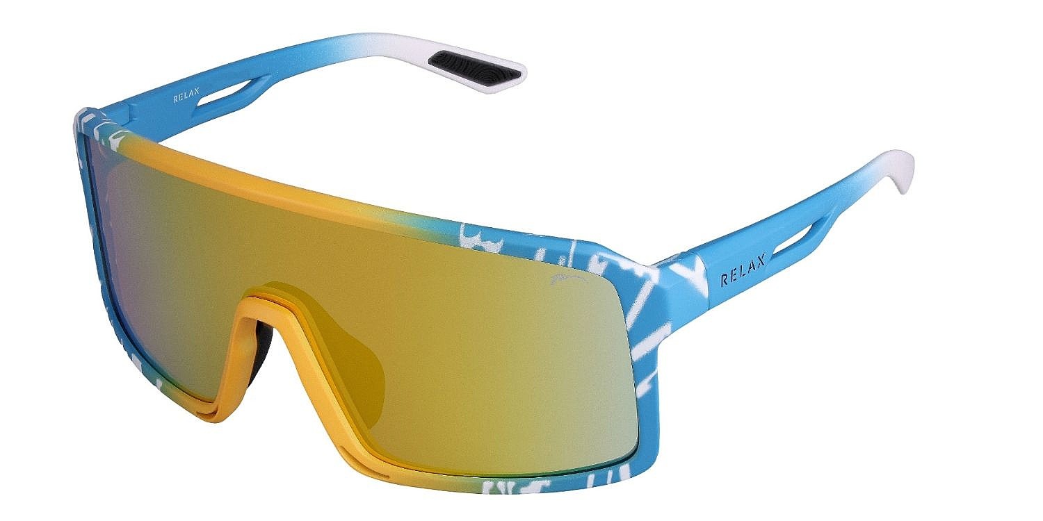 okulary Relax Gull - R5433E/Matte Blue/Yellow/White/Fire Platinum