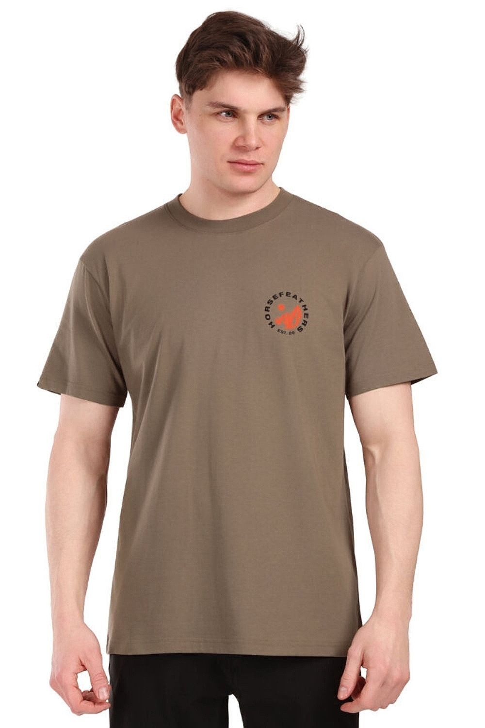 T-Shirt Horsefeathers Altitude - Fossil - men´s