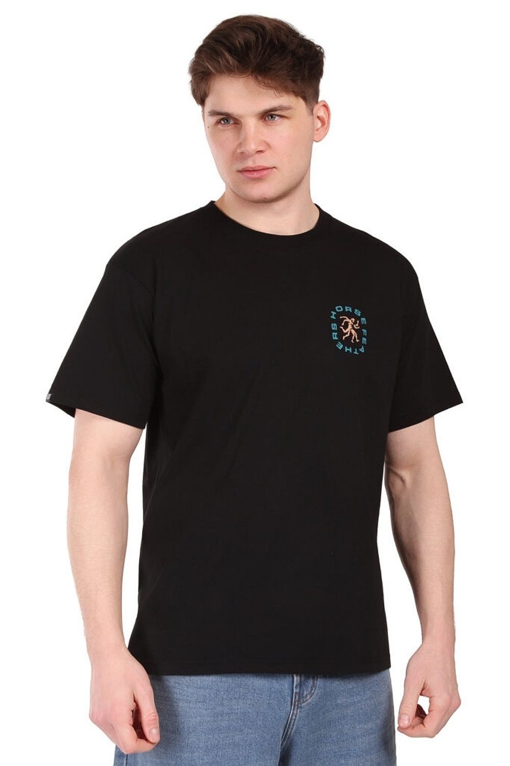 camisa Horsefeathers Instinct - Black - men´s