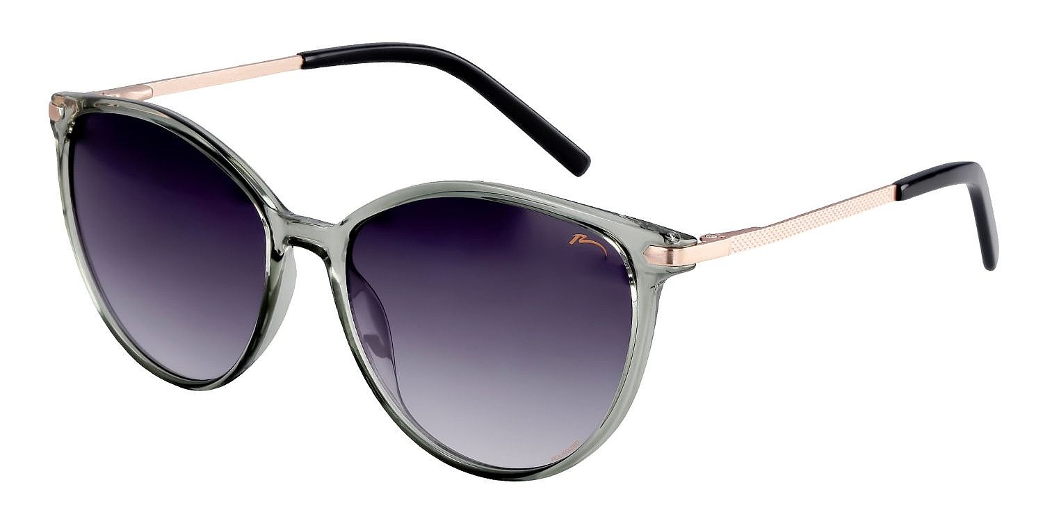 okulary Relax Anna - R0372C/Green Gold Gloss/Grey Gradient/Polarized - women´s