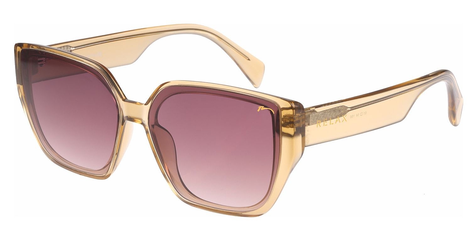 очки Relax Lyra - R0371A/Gloss Brown/Brown Gradient - women´s