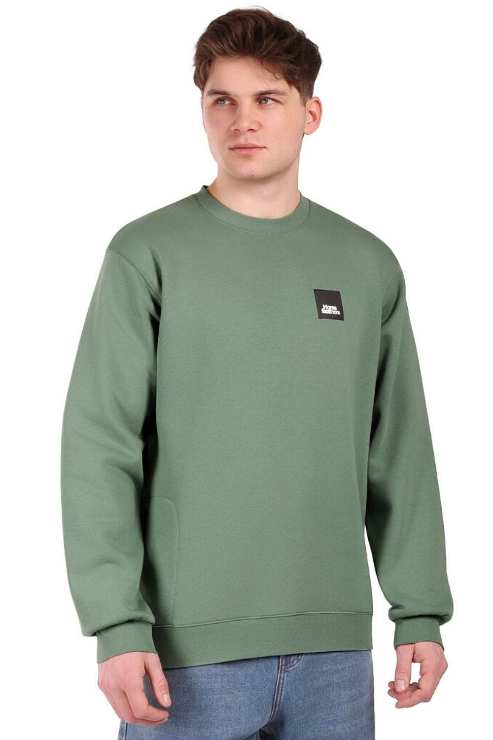 sudadera Horsefeathers Dunk - Iceberg Green - men´s