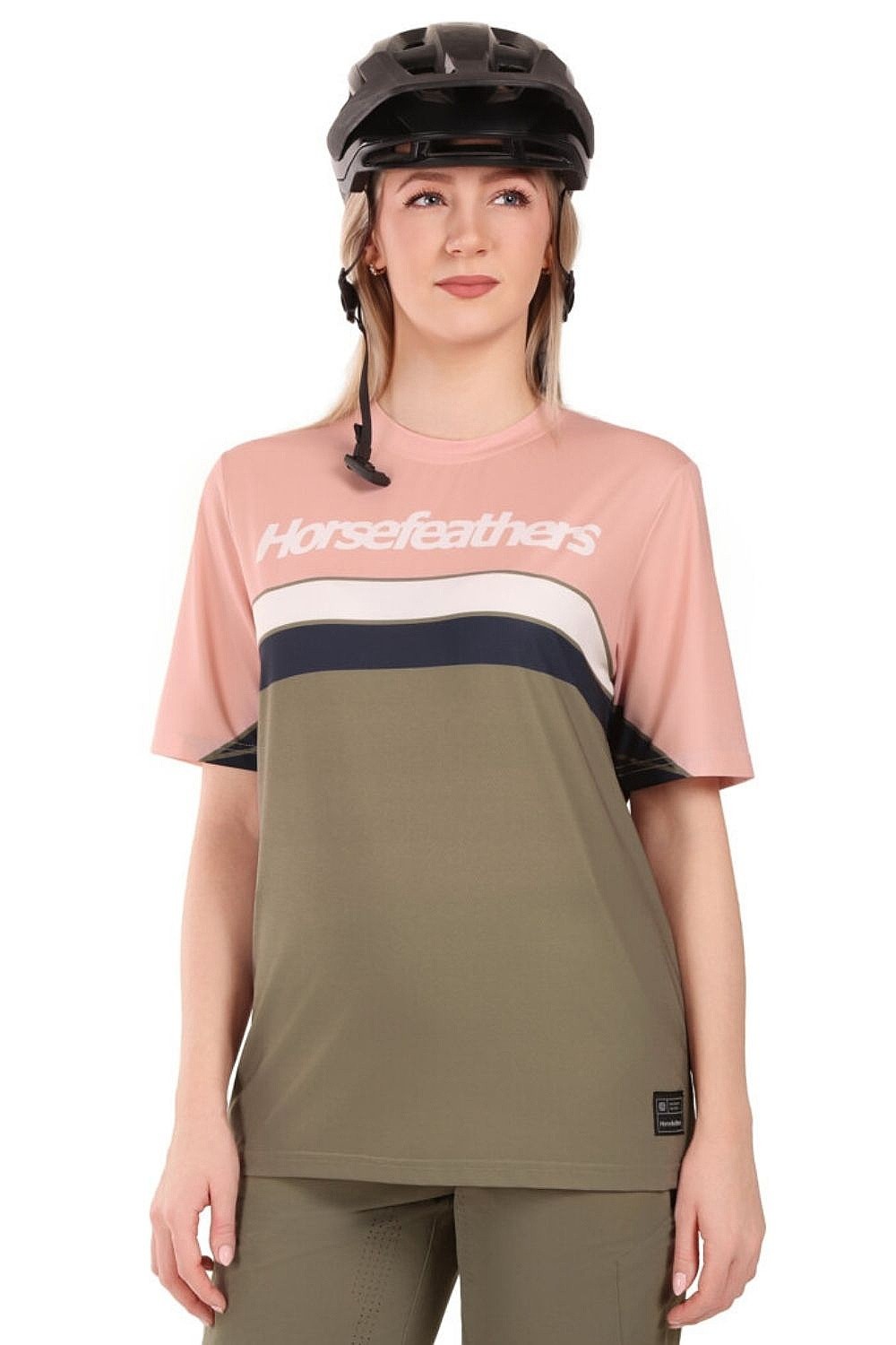 джерси Horsefeathers Quantum W - Lotus/Taupe - women´s