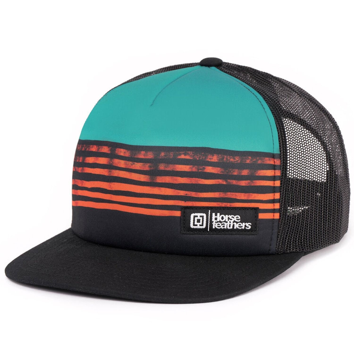 cap Horsefeathers Mave Trucker - Orange - men´s