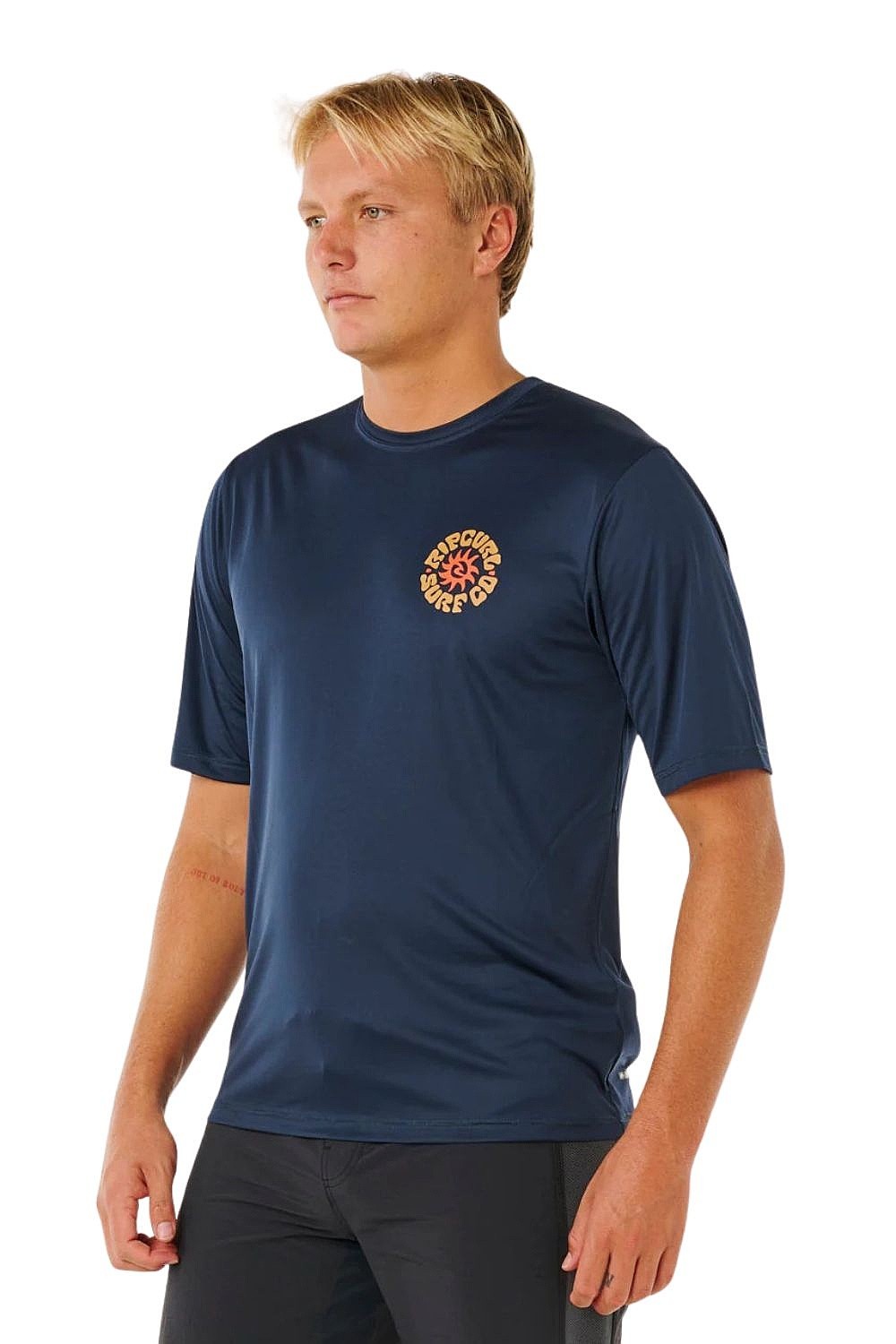 T-shirt Rip Curl Pacific Rinse Surflite UPF - Dark Navy - men´s