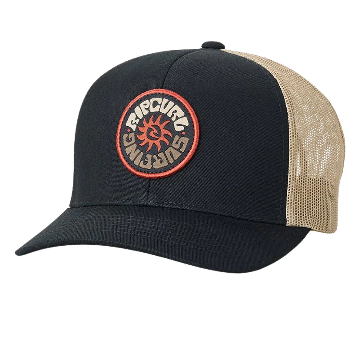 cap Rip Curl Custom Curve Trucker - Black/Khaki - men´s
