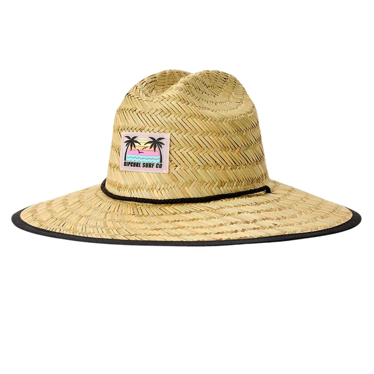 шляпа Rip Curl Mixed Straw Sun - Natural/Pink - women´s